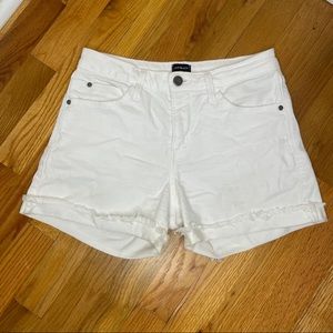 Just Black White Shorts